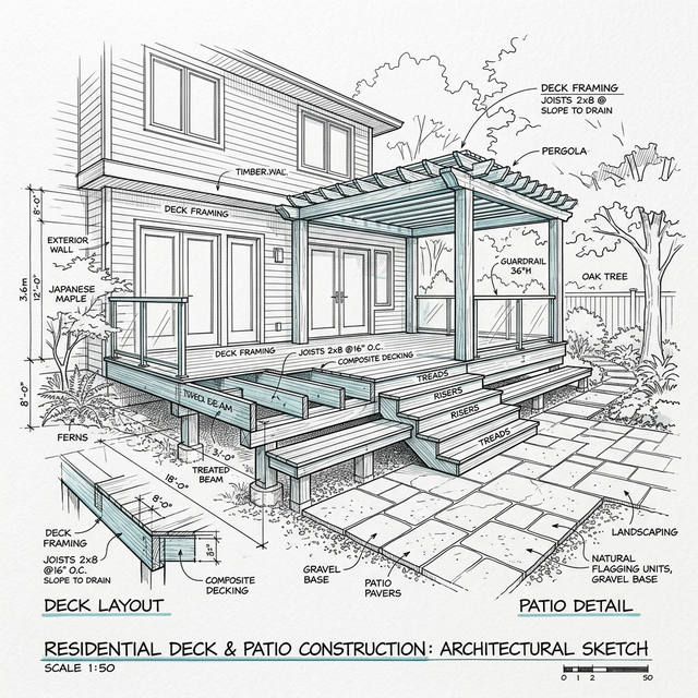 Decks & Patios websites
